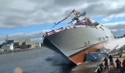 Video: Những màn hạ thủy tàu thành công và thảm họa nhất