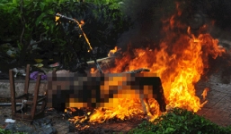 Đại gia vé số ở An Giang tự thiêu