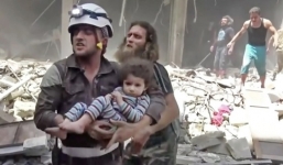 Không kích bệnh viện ở Aleppo, 53 người thiệt mạng