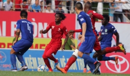 Kết quả vòng 8 V-League 2016: Hải Phòng đứt mạch toàn thắng