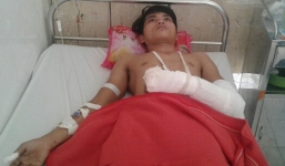 Kẻ chém chủ quán Internet  ra đầu thú