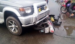 Nữ tài xế gây tai nạn, 2 nữ sinh viên nhập viện