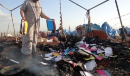 Không kích trại tỵ nạn Syria, 28 người thiệt mạng