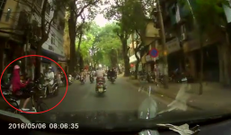 Thêm bài học cho chị em 'Ninja' sang đường thiếu quan sát