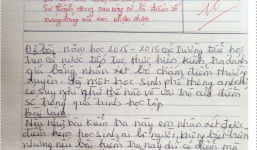 Bài văn điểm 10 của nữ sinh Nam Định gây 'sốt'