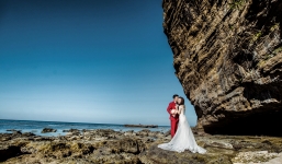 Bộ ảnh cưới xuyên Việt tuyệt đẹp của cô dâu Nam Định cùng đại gia Sài Gòn