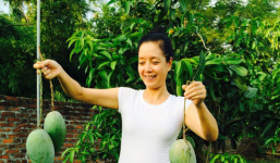 Ngỡ ngàng với nhà vườn rộng bạt ngàn của NSƯT Chiều Xuân