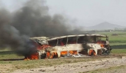 Afghanistan: Xe bus đấu đầu xe bồn, 52 người thiệt mạng