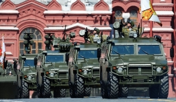 Những hình ảnh ấn tượng nhất trong lễ duyệt binh của Nga