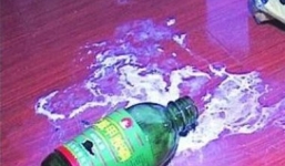 Chồng ép vợ con uống thuốc trừ sâu tự tử