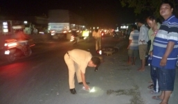 Video: Cán chết nam thanh niên, xe container bỏ trốn khỏi hiện trường