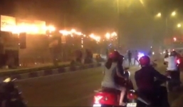 Video: Dây cáp viễn thông dài 400m cháy dữ dội ở Buôn Ma Thuột