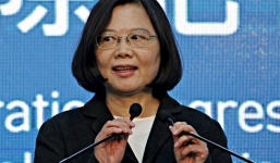 Mặc Trung Mỹ cản trở, bà Thái Anh Văn kiên trì chính sách Đài Loan độc lập