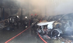 Vì sao garage ôtô dễ bị bốc cháy?