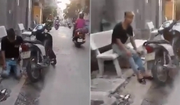 Bắt người yêu quỳ xin lỗi trên phố rồi quay clip, cô gái gây sốc dân mạng 