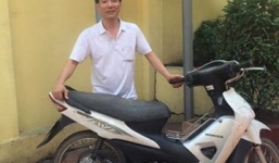 Hà Nội: Tìm được xe máy sau hơn hai năm bị mất cắp