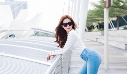 Ngọc Trinh và dàn chân dài Venus gây chú ý tại Singapore