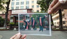 Bộ ảnh chia tay ấn tượng của sinh viên trường báo