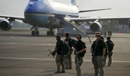 Đặc vụ CAT dùng trực thăng hỏa lực mạnh khi bảo vệ tổng thống Mỹ