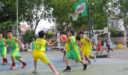 Giải bóng rổ học đường Cup Milo khởi tranh tại TP.HCM