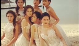 Clip những hình ảnh đầu tiên của Ngọc Trinh trong đêm hội chân dài