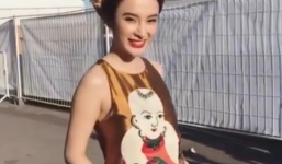 Clip Angela Phương Trinh tự tin tạo dáng tại LHP Cannes