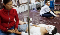 Nổ bình ga khi đang thi nấu ăn tại trường, 5 học sinh bị bỏng