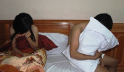 Bắt quả tang đôi nam nữ đang mua bán dâm trong khách sạn