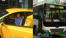 Tài xế xe bus lái Lamborghini đi làm gây sốt ở Trung Quốc