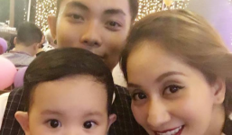 Facebook sao Việt: Khánh Thi khoe ảnh cả nhà hạnh phúc bên nhau