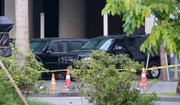 Siêu xe Cadillac One của Tổng thống Mỹ Obama xuất hiện ở Hà Nội