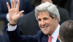 Máy bay chở Ngoại trưởng Mỹ John Kerry đã đến Nội Bài