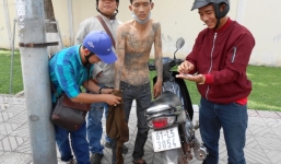 Bị truy đuổi, tên trộm dùng kim tiêm đâm 'hiệp sĩ'