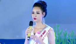 Phần thi ứng xử như học thuộc lòng của Hoa hậu biển Thùy Trang