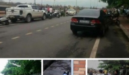 Phát hiện thi thể nam thanh niên nằm giữa đường ở Hòa Bình