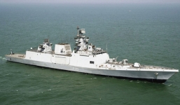 Tàu chiến Ấn Độ tiến vào Biển Đông