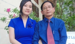 Đại gia Lê Ân cùng vợ trẻ đến phiên tòa tranh chấp đất với con trai