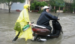 Làm gì sau khi xe tay ga lội nước?