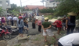 Phát hiện thi thể thầy giáo nổi trên mặt hồ