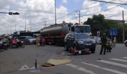 Tai nạn giao thông, cụ ông bị xe ô tô 7 chỗ tông chết