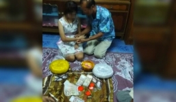 Cụ ông 70 tuổi cưới cô dâu 17 tuổi với sính lễ ngập vàng gây xôn xao