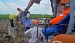 Kết quả kiểm định vụ trụ điện 220kV làm bằng bêtông trộn đất