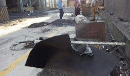 Lò hơi nổ xuyên thủng 3 tầng bê tông, nam công nhân tử vong trong đống than