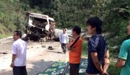 Vụ nổ xe khách tại Lào, 9 người Việt tử vong: Danh tính 3 nạn nhân đầu tiên