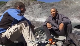  Video: Tổng thống Mỹ Obama thử sinh tồn trong môi trường hoang dã