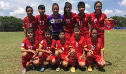 U14 nữ Việt Nam có chiến thắng đầu tiên tại giải châu lục