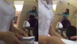 Xác minh clip nữ cán bộ y tế bệnh viện K nhận cả xấp phong bì