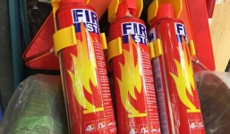 Trời nóng, bình chữa cháy trên ôtô dễ phát nổ