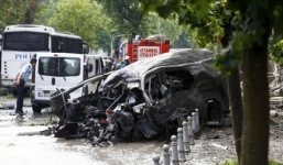 Bốn nghi phạm bị bắt trong vụ đánh bom xe tại Thổ Nhĩ Kỳ