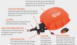 Xua tan nỗi lo đuối nước với vòng tay cứu hộ 'thần kỳ'